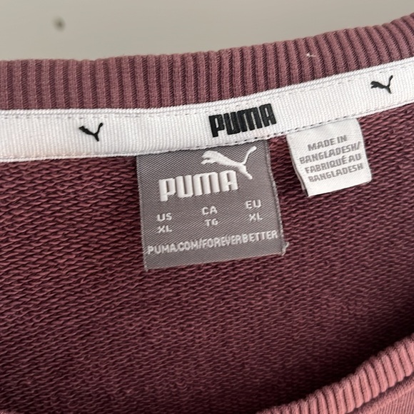 Puma XL scoop neck sweatshirt - Picture 2 of 4